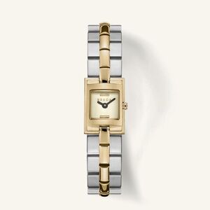 NWT Breda Relic Two-Tone Mixed Metal Women's Watch 18K Gold Plated
